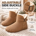 thumbnail image 6 of OYPGUE Women's Barefoot Snow Boots Wide Toe Water-Resistant Non-Slip Boots, 6 of 7