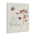 thumbnail image 2 of Stupell Industries Farmhouse Count Your Blessings Florals Canvas Art, 30 x 40, by Janet Tava, 2 of 7