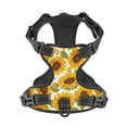 thumbnail image 4 of Lsque Sunflowers Dog Harness, No-Pull Pet Harness with 2 Leash Clips, Adjustable Soft Padded Dog Vest with Easy Control Handle for Large Dogs-Medium, 4 of 9