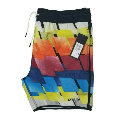 Men's Oakley Beach Short Summer Hits Rainbow 16 Inches - Size XXL