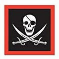 thumbnail image 3 of Pirate Luncheon Napkins - 12 Pack: Fun, Colorful, and Durable!, 3 of 3