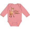 thumbnail image 3 of Inktastic Little Deer Boys or Girls Long Sleeve Baby Bodysuit, 3 of 5