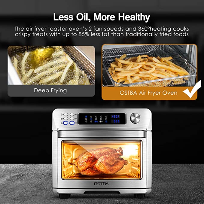 ostba air fryer oven reviews