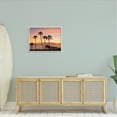 thumbnail image 2 of Stupell Industries Tropical Palm Tree Sunset Summer Pier Docks Photograph White Framed Art Print Wall Art, Design by Jeff Poe Photography, 2 of 7
