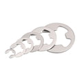 thumbnail image 3 of Graflsoa 120-Piece Stainless Steel E-Type Retaining Rings Set, 1.5mm to 10mm, Silver Finish, Durable 304 Material, Compact Packaging (132x68x23mm), 79g Weight, 3 of 6