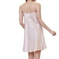 thumbnail image 6 of ZZwxWA Women Satin Nightgown Lace V Neck Pjs Dress Lingerie Dress Loose Sleepwear Womens Mini Slip Chemise Nightwear Night Dress, 6 of 6