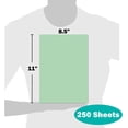 thumbnail image 3 of Springhill, Digital Vellum Bristol Cover Green, 67lb, Letter, 8.5 x 11, 250 Sheets / 1 Ream, (046000R) Made In The USA, 3 of 6