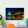 thumbnail image 1 of Cologne Hohenzollern Bridge Wall Mural by Wallmonkeys Peel and Stick Graphic (24 in W x 16 in H) WM146248, 1 of 4