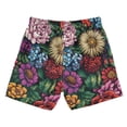 thumbnail image 7 of FORMRS Boys Swim Trunks Quick Dry Mesh Liner Boardshorts Sizes XS-XL, Vibrant Flowers Pattern, 7 of 7