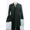 thumbnail image 1 of Three Quarters Length Men's Dress Coat Charcoal Fully Lined Wool Blend Car Coat, 1 of 1