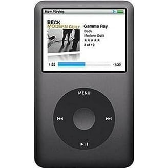 Pre-Owned Apple 6th Generation 80GB iPod Classic, MP3 Audio/Video