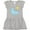 AC-Heather Grey, variant on Inktastic Moon and Star Girls Toddler Dress