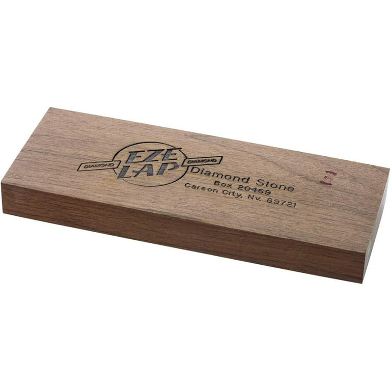 EZE-LAP 21F 1x3 Inch Fine Diamond Pocket Stone - 600 Grit Sharpener For Knives & Tools
