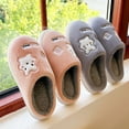 thumbnail image 5 of Vedolay House Slippers Cozy House Slippers for Women Men Fuzzy Indoor House Shoes A,41, 5 of 5