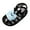 Black, variant on Summer Baby Boy Girl Cartoon Pattern Hollow Sandals Cotton Infant Toddler Soft Sole Shoes First Walker