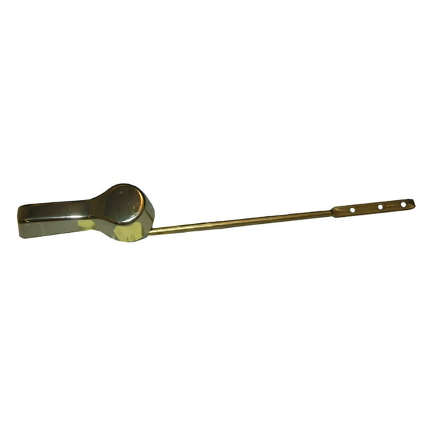 041773 Economy Polished Brass Handle Alloy Arm with Plastic Spud and