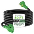 thumbnail image 1 of Cable de extensión para RV RVGUARD 30 A, 50 pies con indicador de alimentación LED, 1 of 6