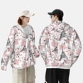 thumbnail image 4 of Fotbe Paris Chaqueta con Protección Solar UPF 50+ para Hombre y Mujer, Camisa con Capucha y Bolsillos-Medium, 4 of 7