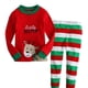 thumbnail image 4 of Conjunto de pijamas de algodón para niños y niñas, ropa de dormir con dibujos animados de Papá Noel, trajes de Navidad para el hogar, 4 of 4