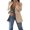 Khaki, variant on Women' s Long Sleeve Slim Blazer Jacket Office Work Business Open Front Suit Coat OL Outwear