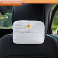 thumbnail image 5 of Caja de pañuelos de tela con dibujos animados para el coche, caja de papel colgante para el respaldo del asiento del coche, suministros multifuncionales para el interior del coche, 5 of 5
