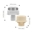 thumbnail image 5 of Toyandona Quick Connect Fitting Washing Machine Pipe Adapter Assorted Color 2Pcs, 5 of 6