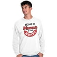 thumbnail image 5 of Wisconsin Wurst Meat Lovers Pun Funny Long Sleeve TShirt Men Women Brisco Brands S, 5 of 6