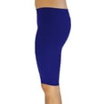 thumbnail image 2 of Vivian's Fashions Legging Shorts - Biker Length, Misses Size (Royal Blue, L), 2 of 3