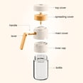 thumbnail image 4 of 180ml Glass Seasoning Jar with Measuring Dispensing Lid, Kitchen Spice Shaker and Pour Bottle with Airtight Seal, Refillable Condiment Container for Salt, Sugar, Pepper and Seasonings, 4 of 5