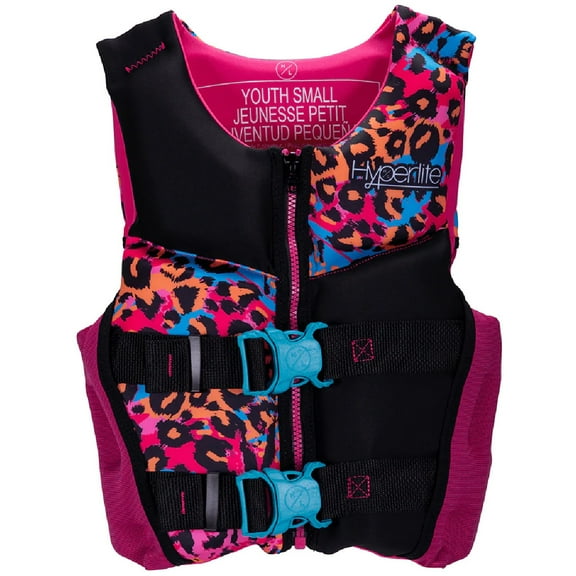 Hyperlite Indy Youth Small Vest for Girl 50-75 lbs Riders