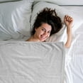 thumbnail image 4 of Phenofice Soft Fluffy Blankets Blanket Light Grey 1Pack, 4 of 8