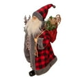 thumbnail image 4 of Kurt Adler 18-Inch Kringle Klaus Red and Gray Santa, 4 of 4