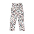 thumbnail image 2 of Haiem Christmas Elements Men's Pajama Pants Ultra Lightweight Pjs Bottoms Sleepwear Bottom Pants With Pocket Drawstring-Medium, 2 of 7