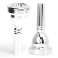 thumbnail image 1 of Boquilla de Trombón, Boquilla de Vástago Grande Tenor de Latón Portátil Profesional, Boquilla de Metal de 12,7 mm 5G, Accesorio de Repuesto TR-03 para la Mayoría de Los, 1 of 7