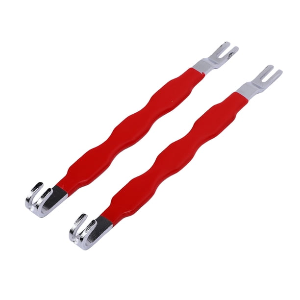 Separador De Conectores De Terminales Eléctricos Automotrices, 2 Uds., Herramienta De Extracción, Universal, Multifuncional, Para La Mayoría De Los Vehículos, Color Rojo