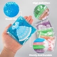 thumbnail image 2 of Children reusable hot and cold packs | Cute animal gel scratch packs for treating injuries, reducing fever, swelling | Soft non-toxic children's treatment pads, 2 of 4