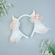 thumbnail image 4 of Diadema con orejas de oveja Zulema Sombreros de Cosplay Beige, 4 of 8