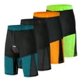 thumbnail image 3 of Culottes ciclismo Pantalones cortos de ciclismo 2 en 1 para hombre Pantalones cortos holgados de bic Wosawe Culottes ciclismo, 3 of 7