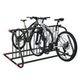 thumbnail image 1 of Commercial Grid Bike Rack, Single Sided Bike Rack Stand Ground, 5-Bike Capacity Bicycle Storage Stand, Power Coated Steel Floor Parking Stand for Garages, Stores, Schools and Universities, 1 of 8