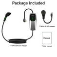 thumbnail image 3 of Awesafe 32 Amp Level 1&2 Portable EV Charger ,26FT Cable NEMA 14-50 Plug for Electric Car Home Charging Station 7.68KW, 3 of 7
