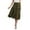 Green, variant on RUTAYY Bohemian Style Tiered Flared Midi Skirt For Women Flowing A-Line Skirt With Lightweight Fabric For Casual Wear And Beach Outings Solid Color Smocked Boho Pleated Skirts
