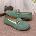 thumbnail image 6 of Wowcloth Women's French Retro Flats – Comfortable Round Toe Design with Soft Flat Sole and Suede Finish for Casual Fashion Wear, 6 of 7