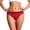 Wine, variant on Yammkia Cotton Underwear for Women Women's Thongs, T Back Low Waist See Through Panties Cotton Seamless Lace Thongs for Women(Wine,S)