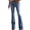 #0481-Light Blue, variant on Womens Mid Rise Flare Jeans Slim Fit with Pockets Stretchy Denim Pants Trousers Bottoms for Daily Party