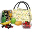 thumbnail image 3 of Easygdp Frogs And Botanical Bolsa de Almuerzo Insulada Reutilizable, Bolsa de Mano y Bandolera para Oficina, Trabajo, Viajes, 3 of 6