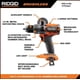 thumbnail image 2 of Taladro Percutor RIDGID 18V Sin Escobillas 1/2 pulg. Inalámbrico, 2 of 6