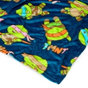 Nickelodeon Teenage Mutant Ninja Turtles Cute Leo Silk Touch Throw Blanket and Plush Character Hugger Set – Ultra Soft Plush Character Pillow for Kids