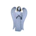 thumbnail image 4 of Escultura de ángel de resina moderna, elegante figura decorativa para decoración de interiores. Blanco, 4 of 7