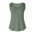 thumbnail image 4 of LOVZFMLL Tank Tops for Women's Fashion Printed Short Sleeves Blouse Round Neck Casual, 4 of 6