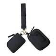 thumbnail image 5 of EHJRE Keychain Wristlet Wallet Bag Fashion Double Pouch for Camping Fishing Trekking Black, 5 of 9